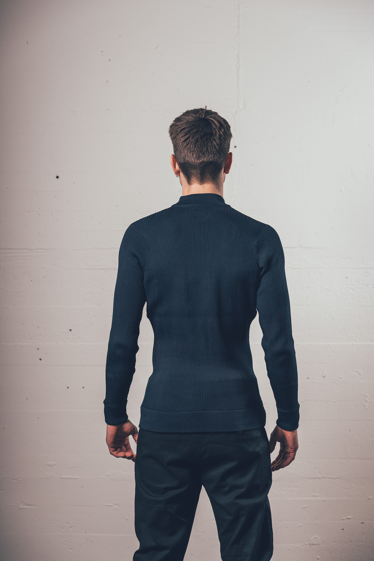 Serious Mockneck - navy – Bild 3