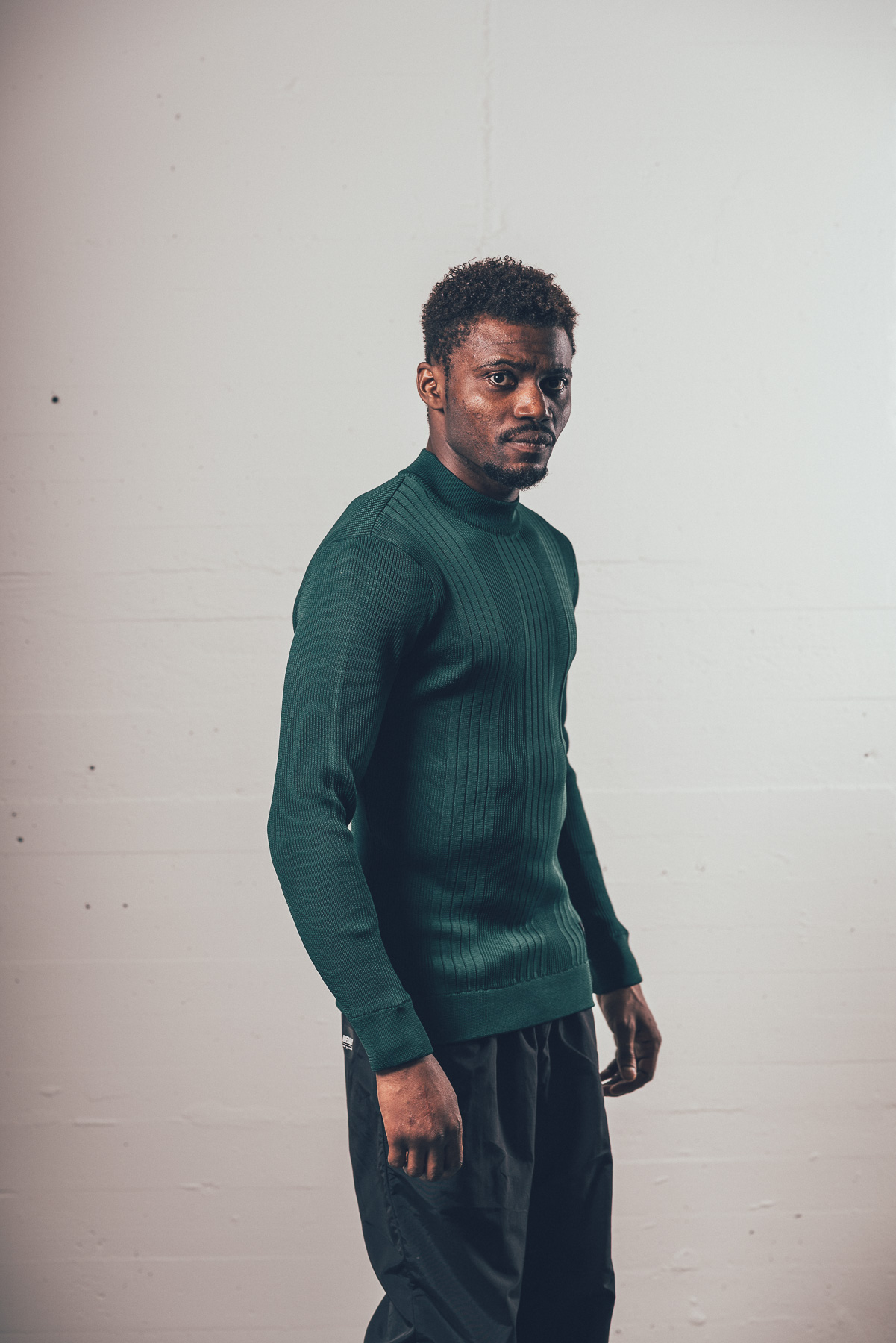 Serious Mockneck | Dark Green – Bild 4