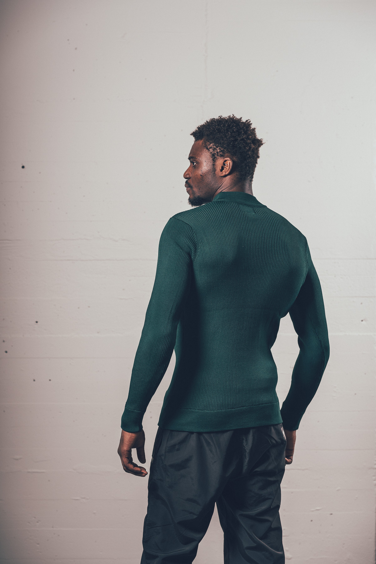 Serious Mockneck | Dark Green – Bild 3