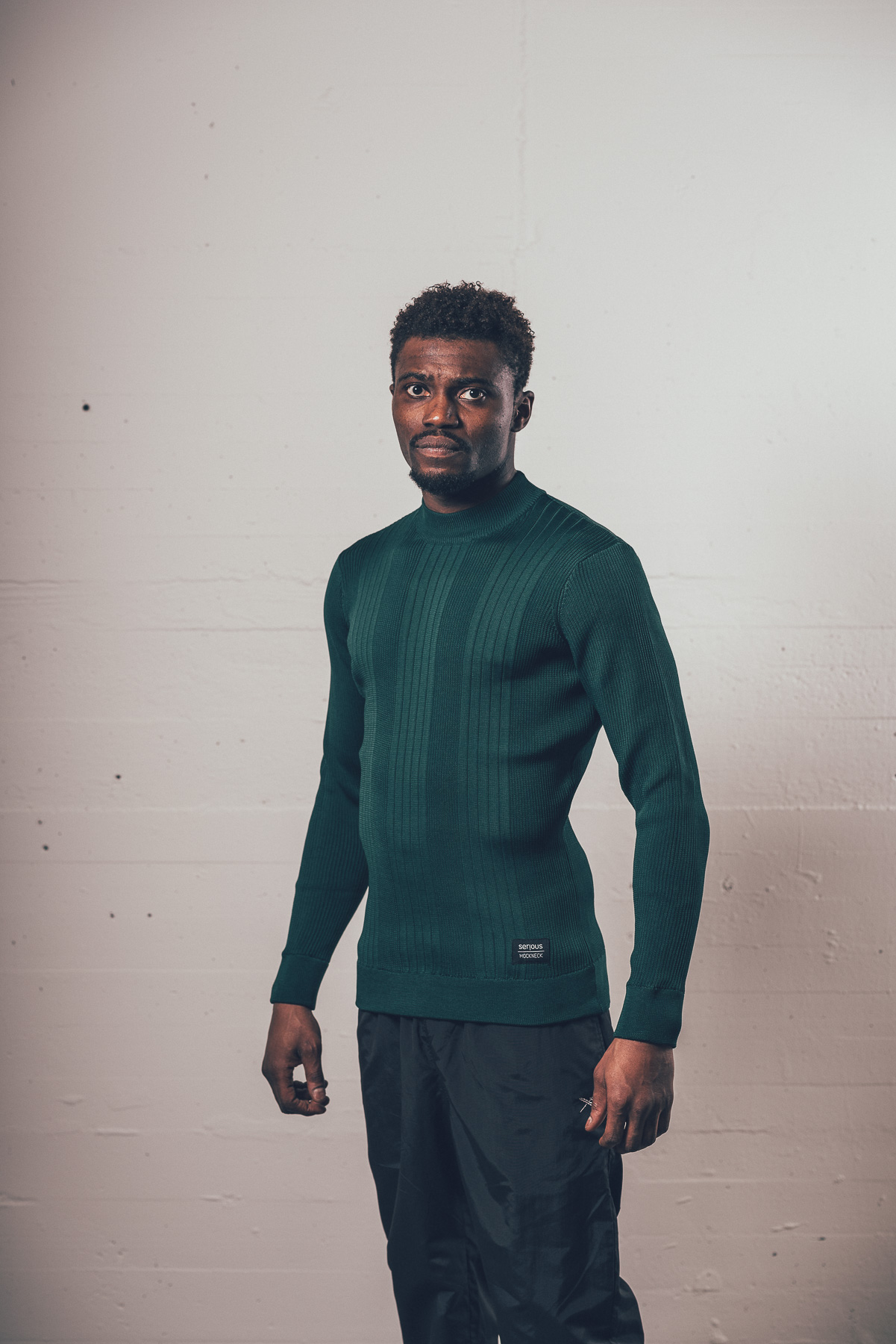Serious Mockneck | Dark Green – Bild 2