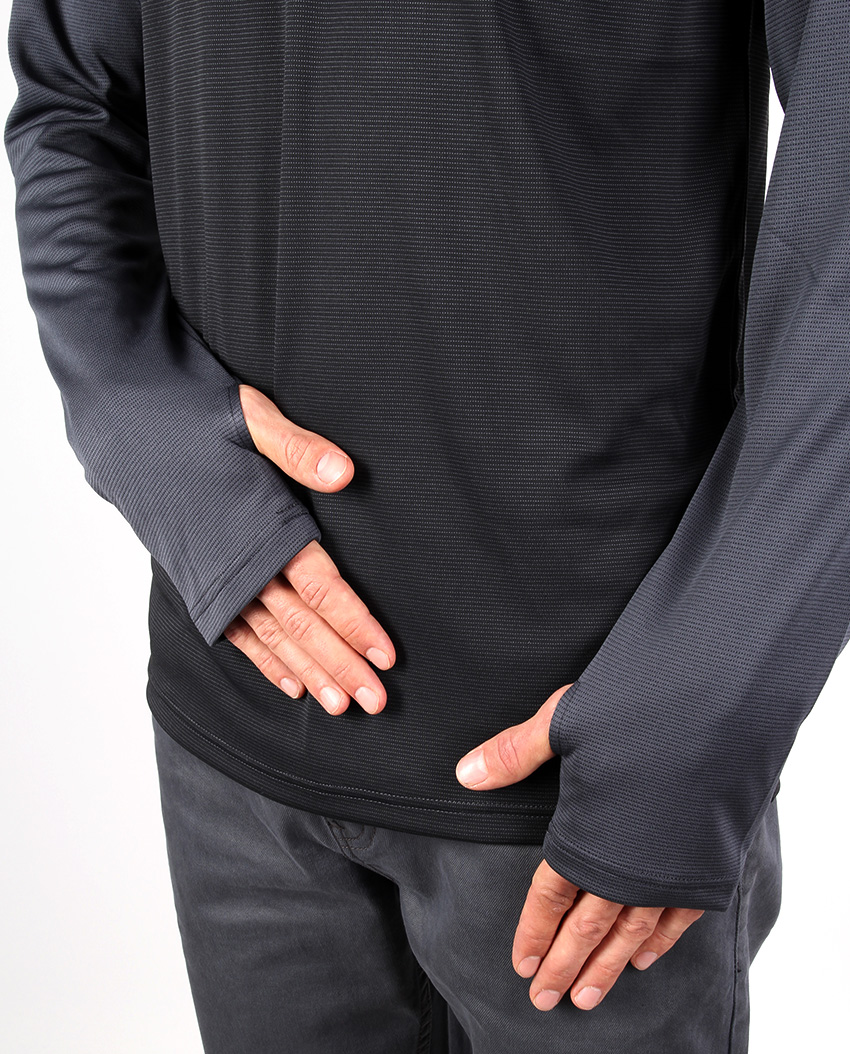 Serious Perform Longsleeve - anthracite – Bild 4