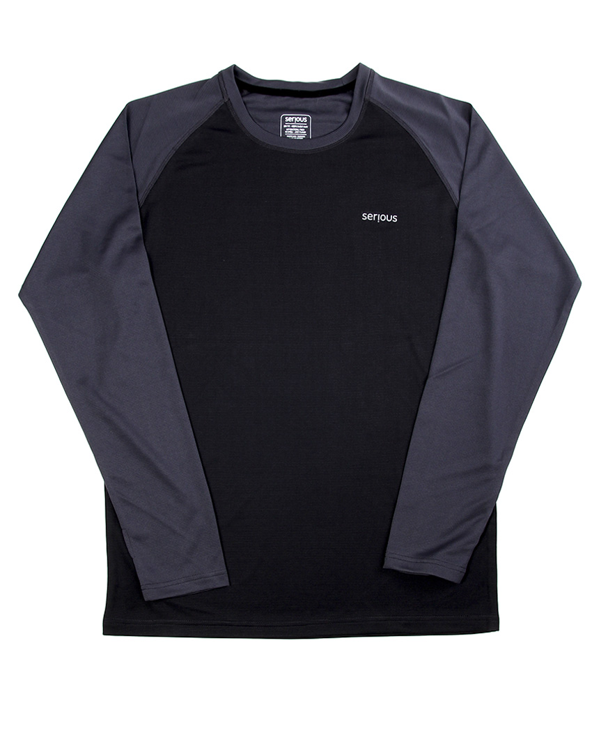 Serious Perform Longsleeve - anthracite – Bild 5