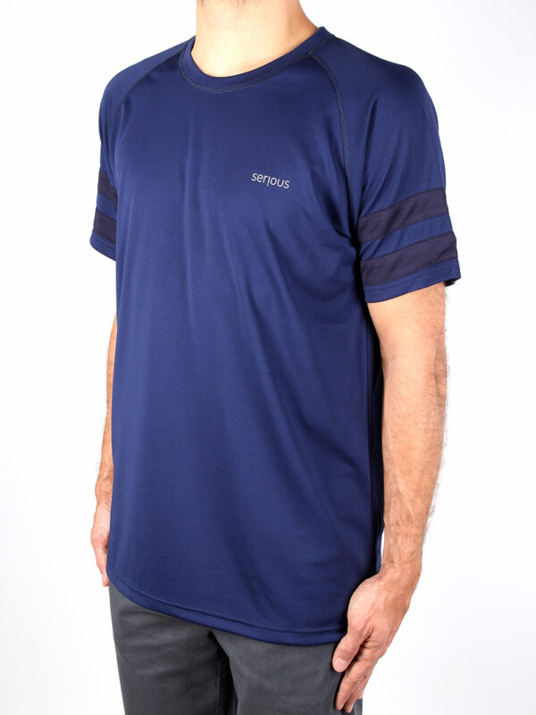 Serious Perform Tee – navy