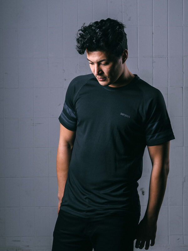 Serious Perform Tee – anthracite