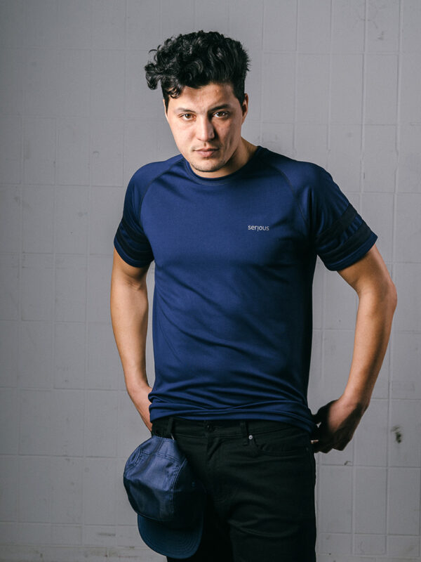Serious Perform Tee – navy